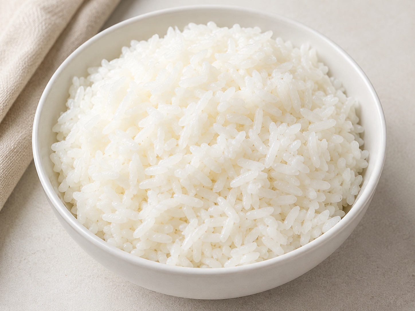 Steamed rice